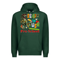 Sports Green ready to crush pre school Premium Hoodie - texasbilliewilder