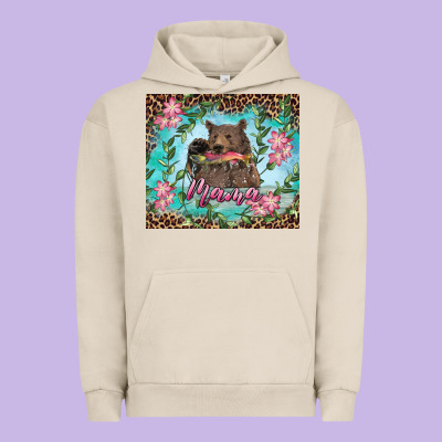Urban Hoodie mama bear haunting fish floral tumbler
