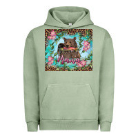 Pigment Oil Green mama bear haunting fish floral tumbler Urban Hoodie - RanaPortraitStore