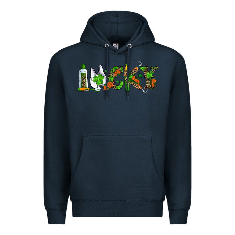 Dental Lucky St Patricks Day Premium Hoodie by RanaPortraitStore | Teevron