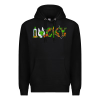 Black dental lucky st patricks day Premium Hoodie - RanaPortraitStore