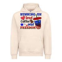 Sandshell running on iced coffe and freedom Urban Hoodie - texasbilliewilder