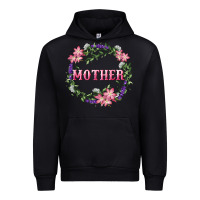 Black mother with floral wreath Urban Hoodie - RanaPortraitStore