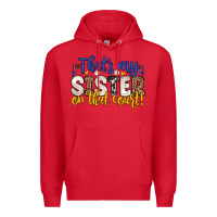 Red that s my sister on that court Premium Hoodie - Zillion Design Studio