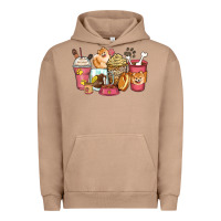 Pigment Burro pomeranian coffee cups Urban Hoodie - Zillion Design Studio