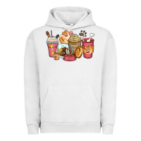 Pigment Lunar Rock pomeranian coffee cups Urban Hoodie - Zillion Design Studio