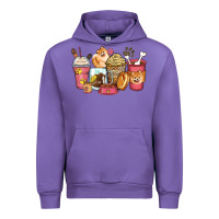 Tulip pomeranian coffee cups Urban Hoodie - Zillion Design Studio