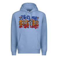 Colony Blue that s my sister on that court Premium Hoodie - Zillion Design Studio