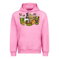 Pitbull Coffee Cups Urban Hoodie | Teevron