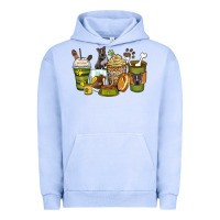 Pigment Grape Ice pitbull coffee cups Urban Hoodie - Zillion Design Studio