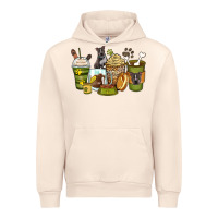 Sandshell pitbull coffee cups Urban Hoodie - Zillion Design Studio