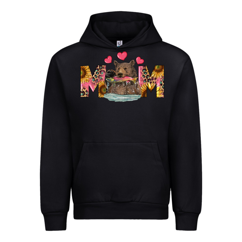 Mom Bear With Sunflowers Urban Hoodie by RanaPortraitStore | Teevron