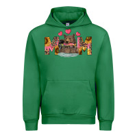 Emerald mom bear with sunflowers Urban Hoodie - RanaPortraitStore