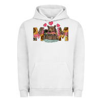 Pigment Lunar Rock mom bear with sunflowers Urban Hoodie - RanaPortraitStore