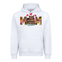 White mom bear with sunflowers Urban Hoodie - RanaPortraitStore