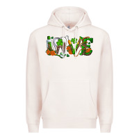 Pale Pink dental love st patricks day Premium Hoodie - RanaPortraitStore