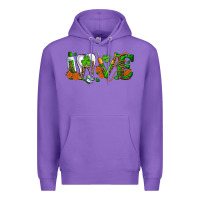 Purple dental love st patricks day Premium Hoodie - RanaPortraitStore