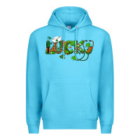 Ocean Blue st patricks day lucky nurse Premium Hoodie - RanaPortraitStore