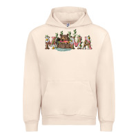 Sandshell mama with bear and daisy Urban Hoodie - RanaPortraitStore