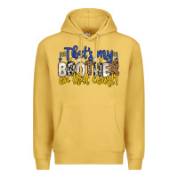 Antique Gold that s my brother on that court Premium Hoodie - Zillion Design Studio