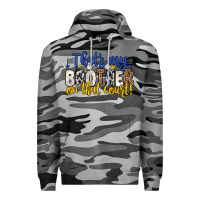 Slate Camo that s my brother on that court Premium Hoodie - Zillion Design Studio