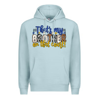 Blue Mist that s my brother on that court Premium Hoodie - Zillion Design Studio
