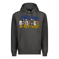 Charcoal Heather that s my brother on that court Premium Hoodie - Zillion Design Studio