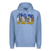 Colony Blue that s my brother on that court Premium Hoodie - Zillion Design Studio