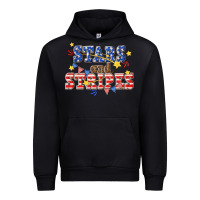 Black stars and striper billie wilder Urban Hoodie - texasbilliewilder