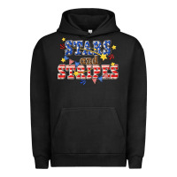 Pigment Black stars and striper billie wilder Urban Hoodie - texasbilliewilder