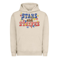 Pigment French Oak stars and striper billie wilder Urban Hoodie - texasbilliewilder