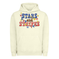 Pigment Pistachio stars and striper billie wilder Urban Hoodie - texasbilliewilder
