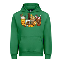 Emerald labrador retriever coffee cups Urban Hoodie - Zillion Design Studio