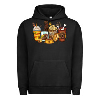 Pigment Black labrador retriever coffee cups Urban Hoodie - Zillion Design Studio