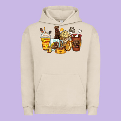 Urban Hoodie labrador retriever coffee cups