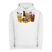 Pigment Lunar Rock labrador retriever coffee cups Urban Hoodie - Zillion Design Studio