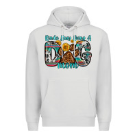 Dove Grey kinda busy being a dog mom Premium Hoodie - Zillion Design Studio