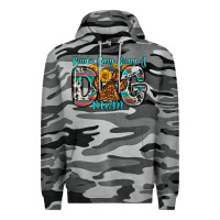 Slate Camo kinda busy being a dog mom Premium Hoodie - Zillion Design Studio