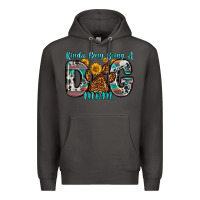 Smoke kinda busy being a dog mom Premium Hoodie - Zillion Design Studio