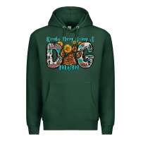 Sports Green kinda busy being a dog mom Premium Hoodie - Zillion Design Studio