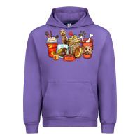 Tulip labradoodle coffee cups Urban Hoodie - Zillion Design Studio