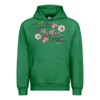Emerald floral mother Urban Hoodie - RanaPortraitStore