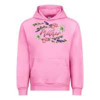 Fuchsia Pink floral mother Urban Hoodie - RanaPortraitStore