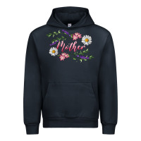 Navy floral mother Urban Hoodie - RanaPortraitStore