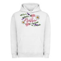 Pigment Lunar Rock floral mother Urban Hoodie - RanaPortraitStore