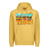Antique Gold ready to teach Premium Hoodie - texasbilliewilder