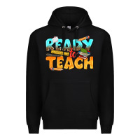 Black ready to teach Premium Hoodie - texasbilliewilder