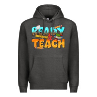 Charcoal Heather ready to teach Premium Hoodie - texasbilliewilder