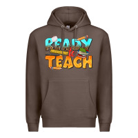Coffee ready to teach Premium Hoodie - texasbilliewilder
