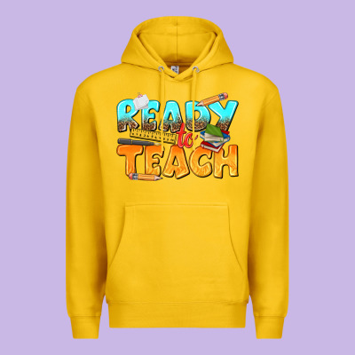 Ready To Teach Premium Hoodie Designed By Texasbilliewilder